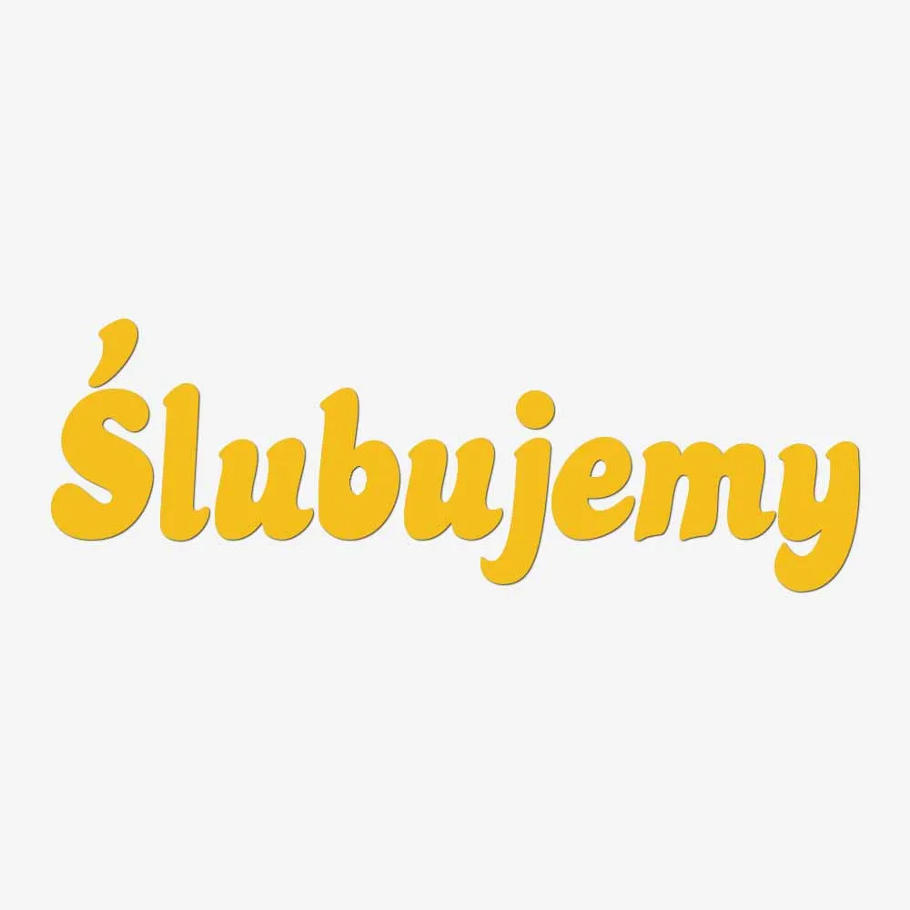 Ślubujemy miniatura żółty