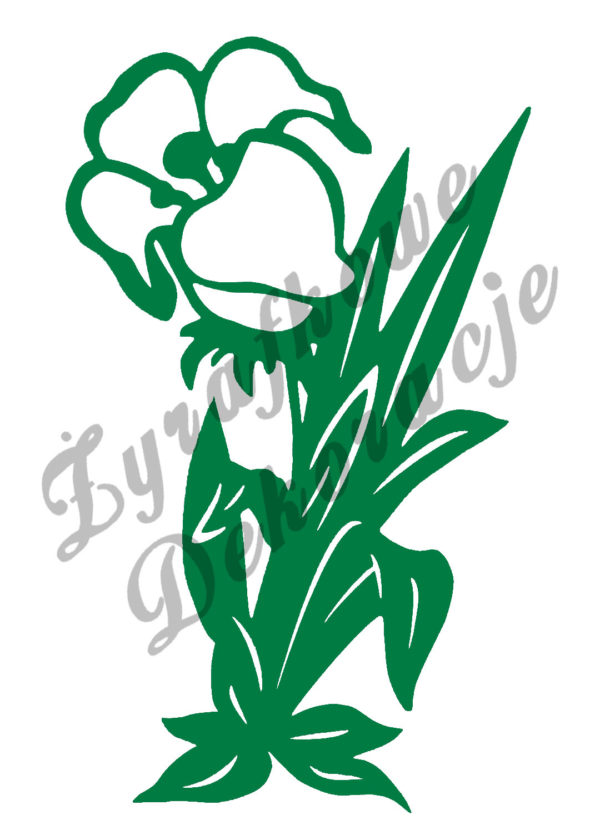 Kwiat dzwoneczek zielony