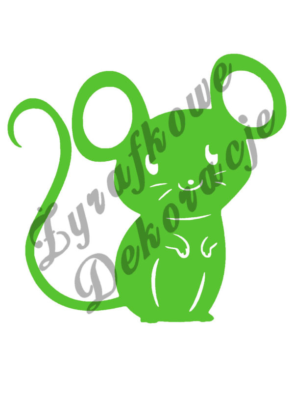 Mysz zielony jasny