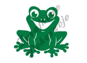 Żaba uśmiechnięta zielony