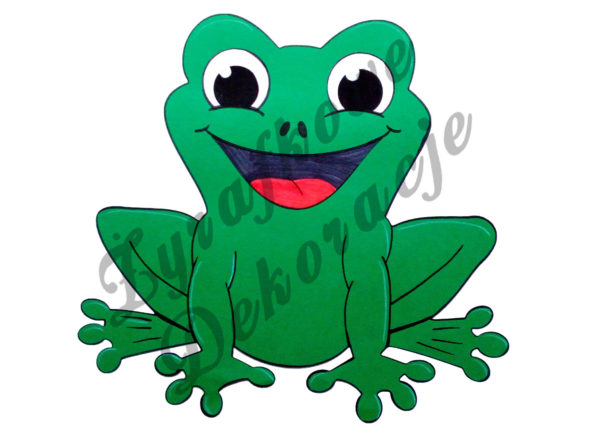 żaba uśmiechnięta kolor