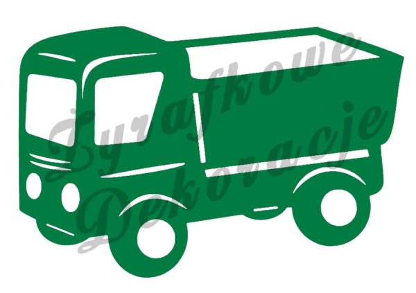 Ciężarówka zielony