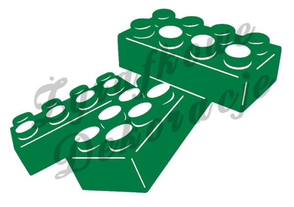 Lego zielony